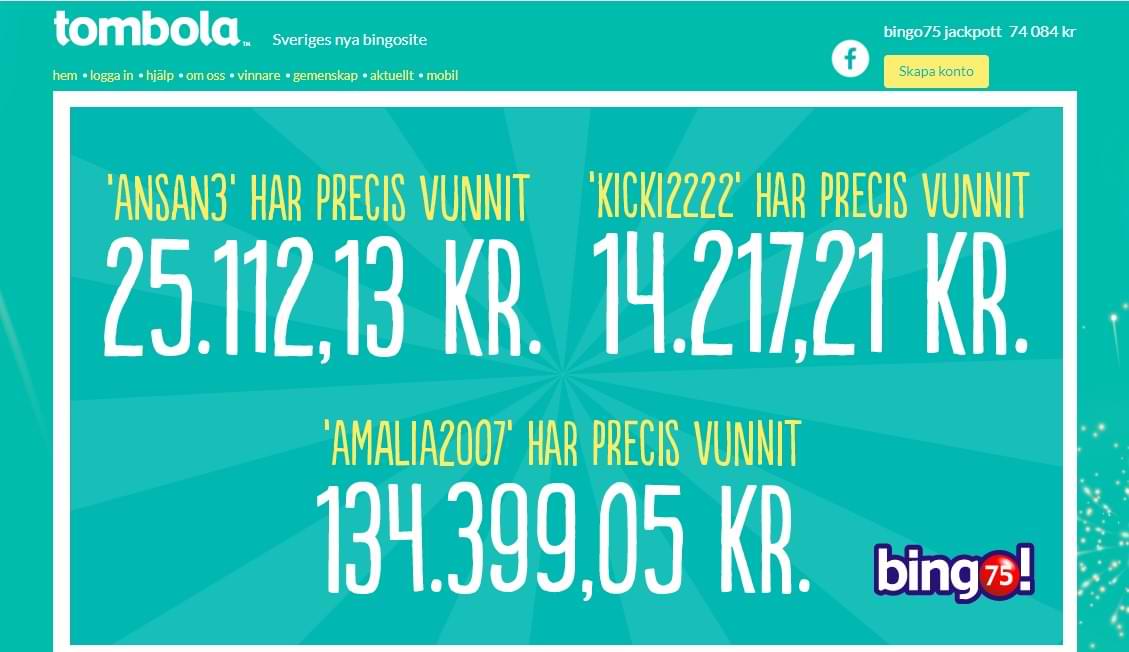 tombola bingo Suomi