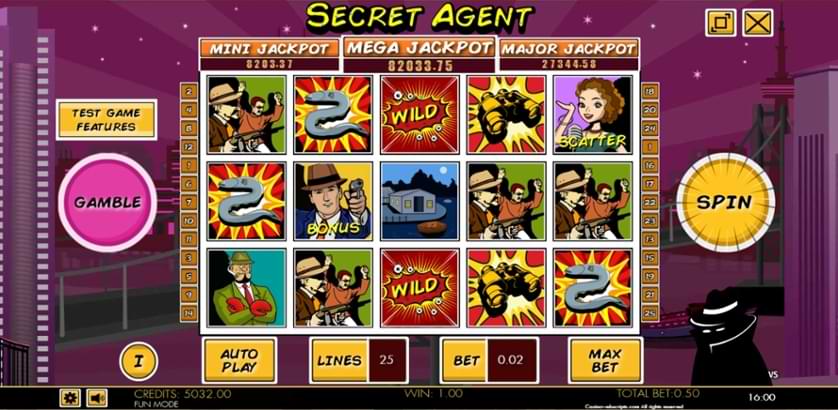 Secret-Agent slot