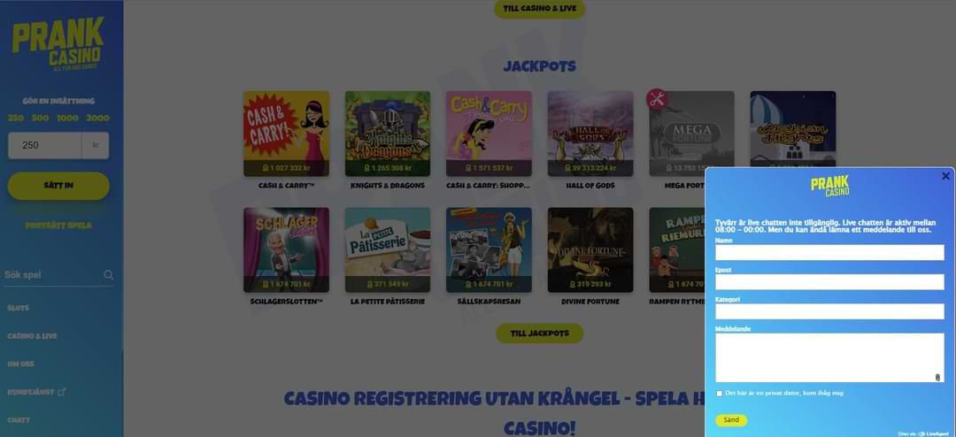 Chat Prank Casino