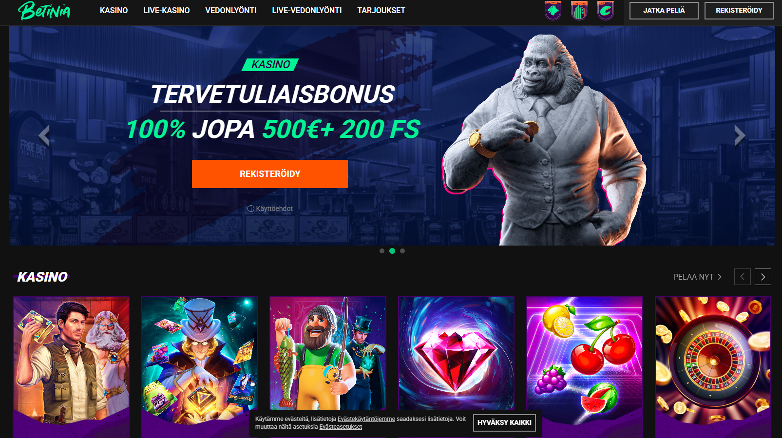 Betinia Casino